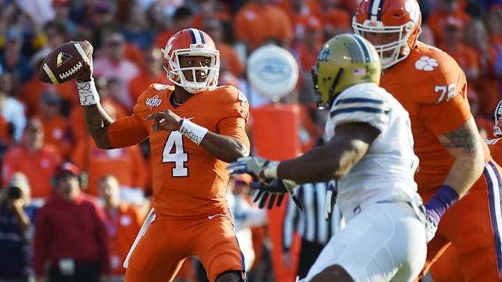 With division title at stake, No. 5 Clemson visits Wake