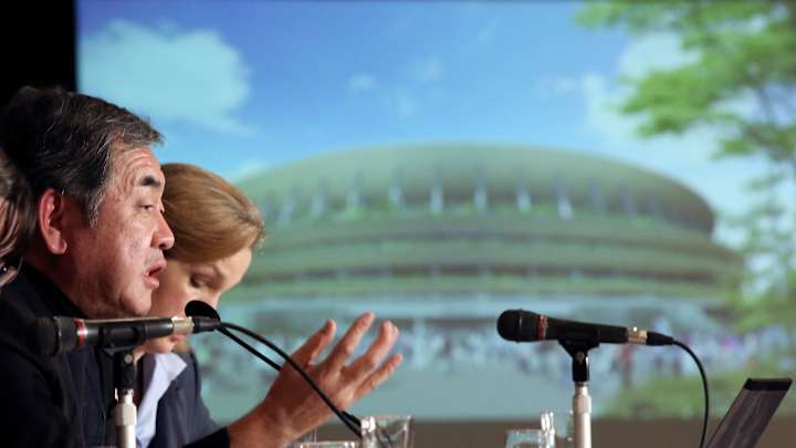 Architect of Tokyo 2020 stadium says his design not a copy