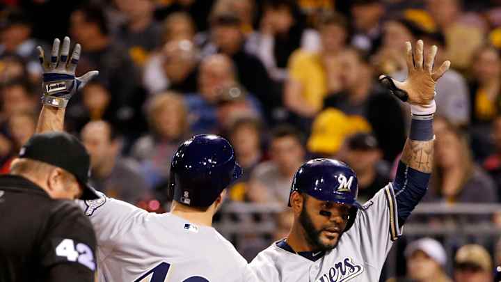 Braun hits 2 HRs to lead Brewers to 8-4 win over Pirates