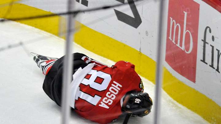 Blackhawks place F Marian Hossa on injured reserve