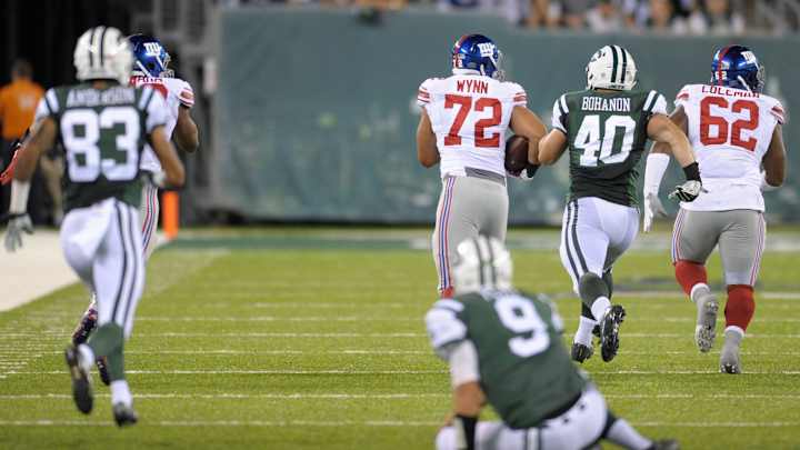 Fitz, Jets starters sluggish, score in 21-20 loss to Giants