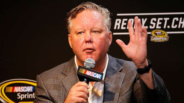 Video: NASCAR chairman cuts off reporter’s question about support for Donald Trump