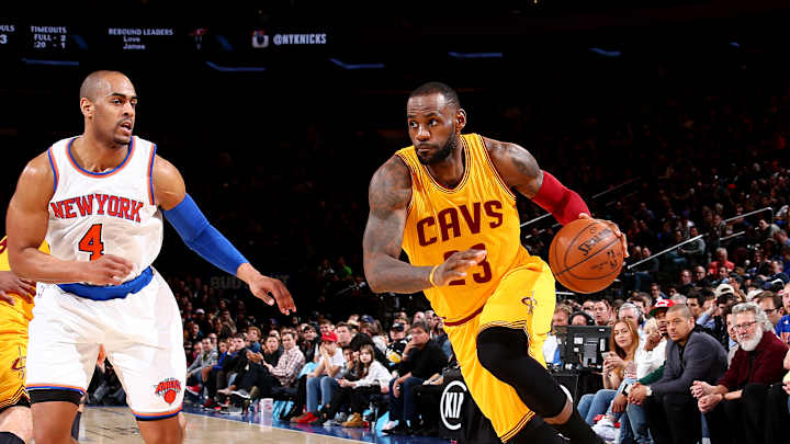 James, Love carry Cavs to 107-93 victory over Knicks