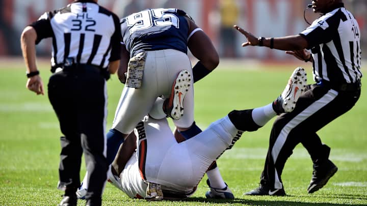 Browns’ Erving, Cowboys’ Irving ejected on fifth play of game