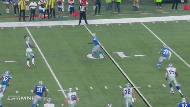Dez Bryant throws touchdown pass to Jason Witten on trick play