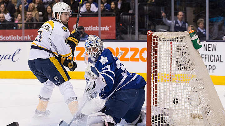 Predators’ Filip Forsberg gets natural hat trick vs. Leafs