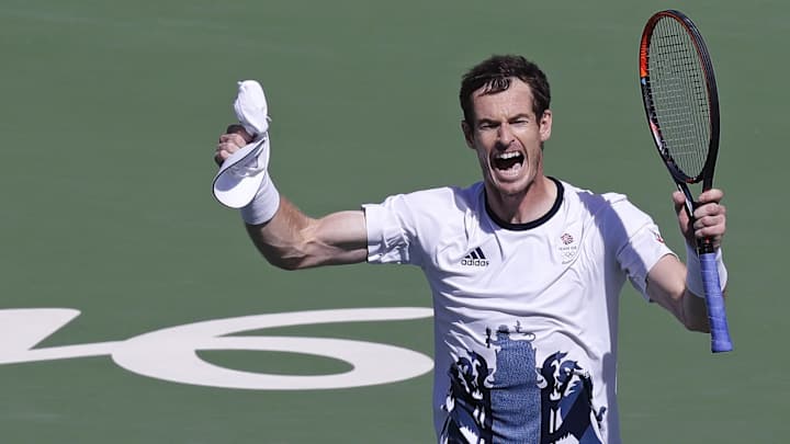 Andy Murray nears 2nd consecutive tennis singles gold medal