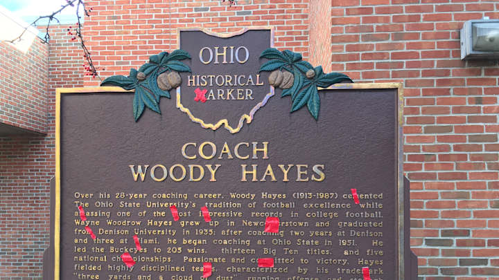 The letter M disappears as Rivalry Week begins in Columbus