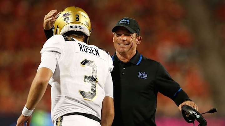 What's new in Westwood? UCLA's Jim Mora talks about offense and why QB Josh Rosen is a next-level talent