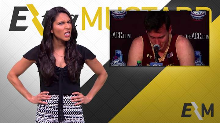 Teary-eyed Boston College senior’s favorite memory: ‘Going out to eat’