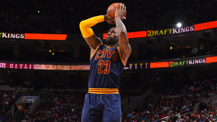 LeBron James has improved since graphic showed his poor shooting