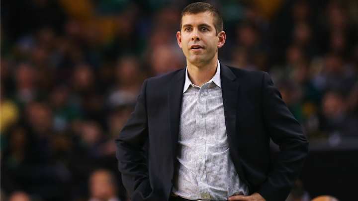 Watch: Celtics’ Brad Stevens can dunk (with a trampoline)