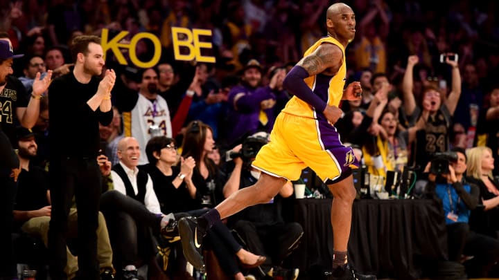Floor panels from Kobe Bryant’s final game sell for $179,100