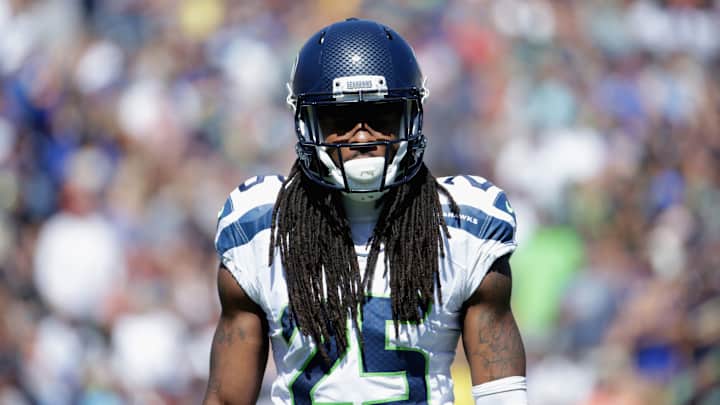 Watch: Richard Sherman declines questions, instead offers thoughts on police killings