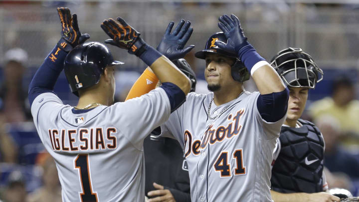 Saltalamacchia's 4 RBIs lift Tigers over Marlins 7-3
