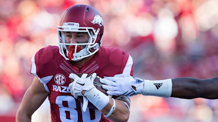Arkansas's Drew Morgan discusses life under Bret Bielema, playing with his brother and his definition of "The Juice"