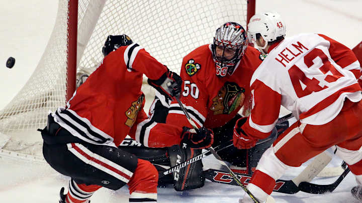 Kane, Blackhawks beat Red Wings 4-1