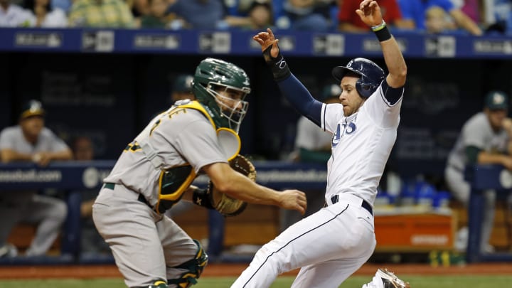 Rays' Andriese pitches two-hit shutout in win over A's