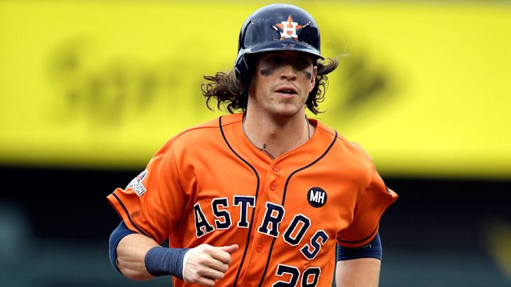 Watch: Controversial Colby Rasmus slide rule ends Brewers vs. Astros