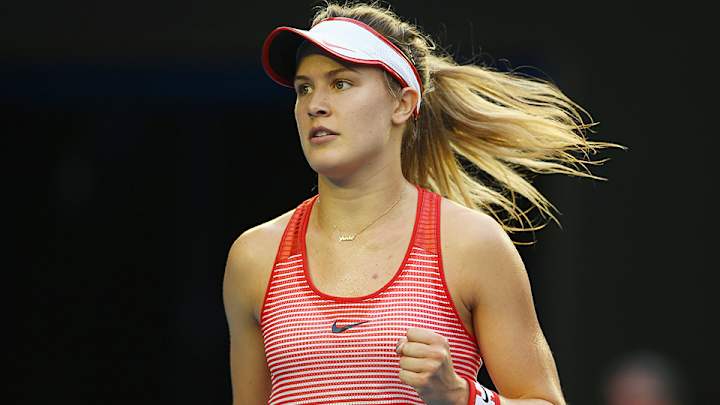 Bouchard continues comeback with Qatar Open first-round win