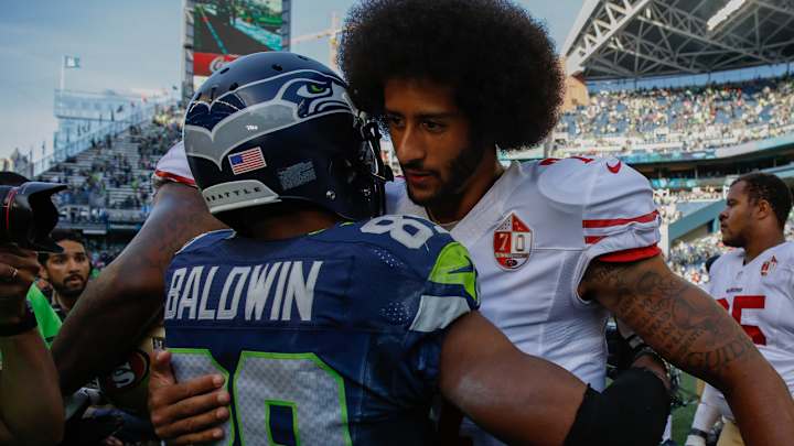 Doug Baldwin: Fans hurling racial epithets on social media 'pretty typical s---' Doug Baldwin: Fans hurling racial epithets on social media 'pretty typical s---'