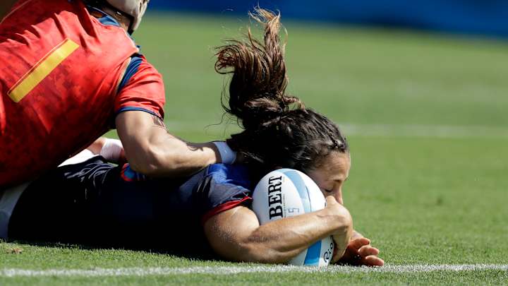 Tackling any challenge, women's rugby makes Olympic debut