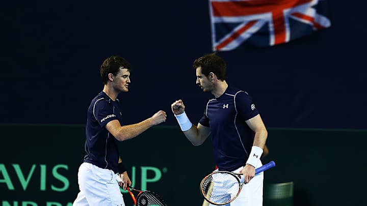 Davis Cup: Murray brothers beat Japan to put Britain 2-1 up