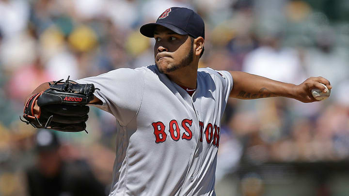 Watch: Eduardo Rodriguez loses no-hitter after instant replay challenge Watch: Eduardo Rodriguez loses no-hitter after instant replay challenge