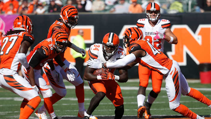 Bengals have tough time stopping the guy with the ball Bengals have tough time stopping the guy with the ball