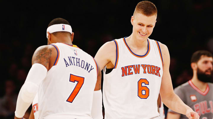 Zinger! Kristaps Porzingis is silencing doubters and taking over New York