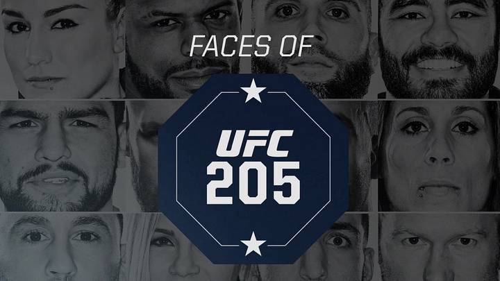 Faces of UFC 205