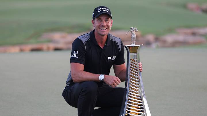 Henrik Stenson wins his 2nd Race to Dubai title