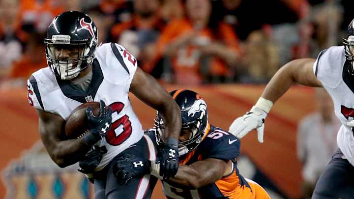 Houston RB Miller expects to play against Lions Houston RB Miller expects to play against Lions