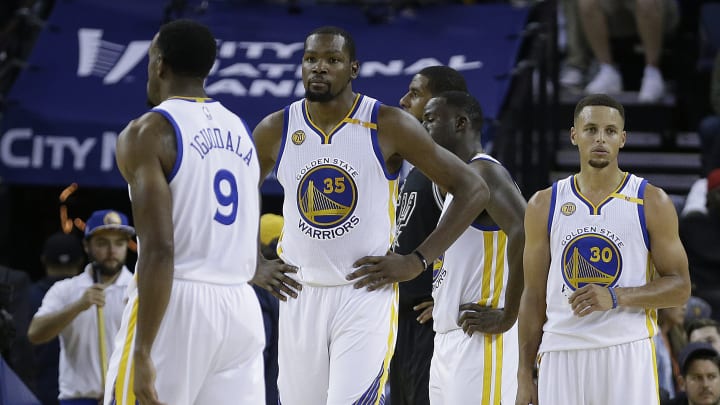 Stephen Curry, Kevin Durant call Warriors' blowout loss to Spurs a 'slap in the face'