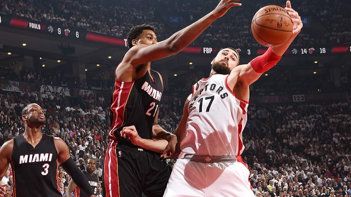 Game 2 win shows Raptors need to feature Valanciunas against Heat