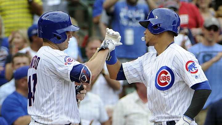Cubs win 11th straight, Szczur hits 2 HRs to rout Cardinals
