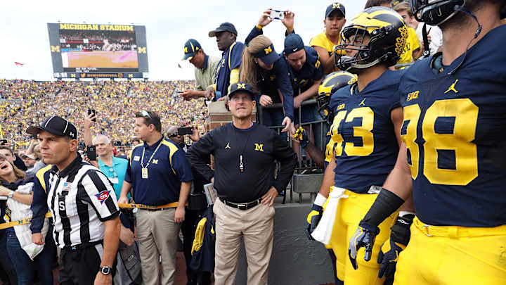 Michigan's Harbaugh says Maryland's Durkin is kindred spirit
