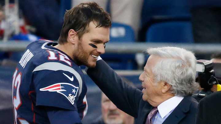 Patriots owner Robert Kraft teases Mannings about Super Bowl win total Patriots owner Robert Kraft teases Mannings about Super Bowl win total