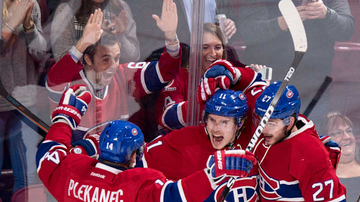 Plekanec scores twice, Canadiens beat Lightning 4-2