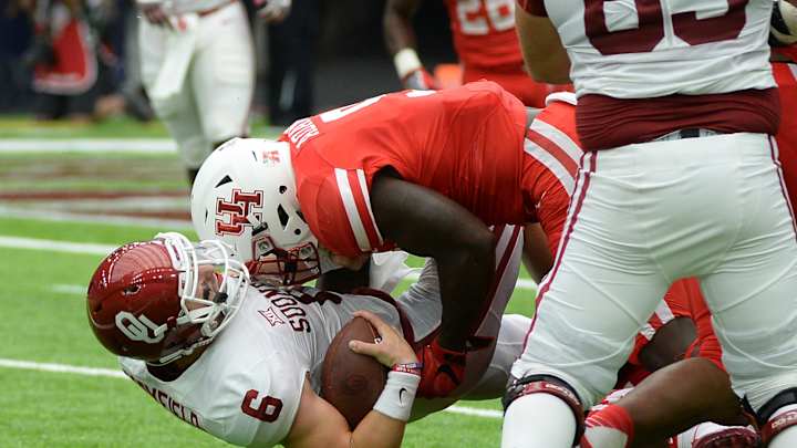 Oklahoma QB Mayfield takes blame for loss to Houston