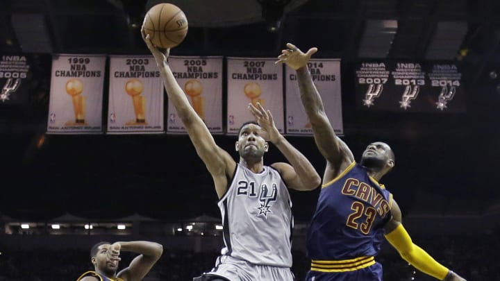 LeBron James pays tribute to Tim Duncan on Instagram