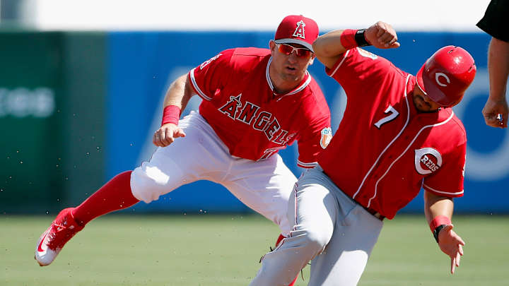 Iglesias pleased with debut for Reds in 10-2 loss to Angels