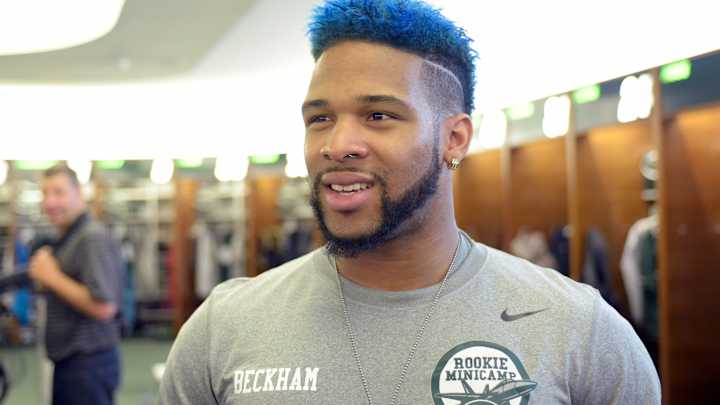 Terron Beckham, cousin of Odell, chasing NFL dream with Jets
