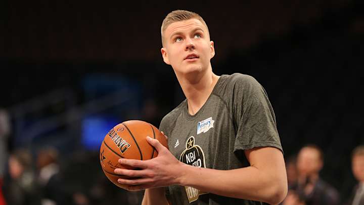 Only the Internet can make Kristaps Porzingis dance to Kanye West