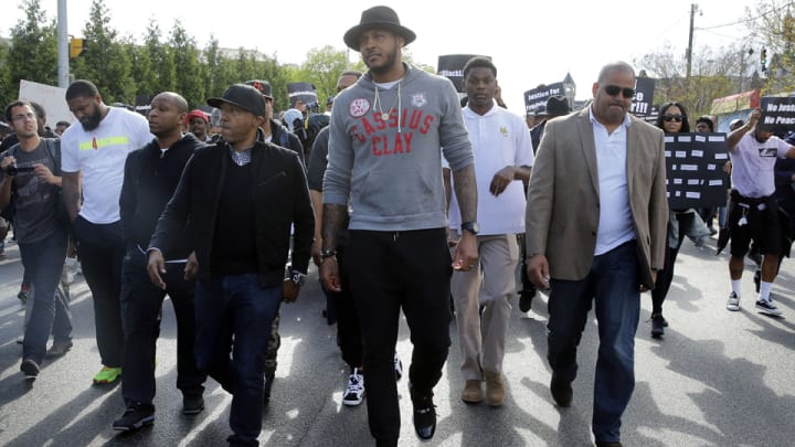 Carmelo Anthony: Hashtags won’t end police violence