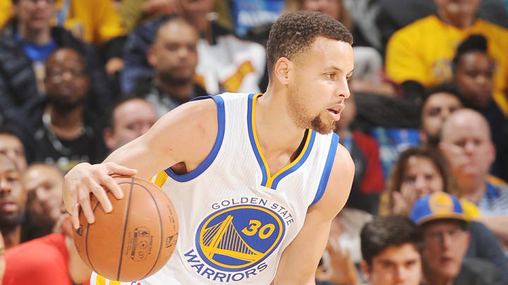 Watch: Stephen Curry hits half-court buzzer beater, sets NBA record