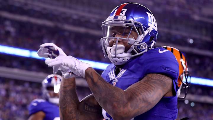 Odell Beckham’s best dance of the night was the one you didn’t see on TV
