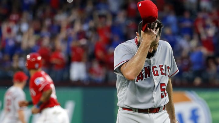 Angels option Shoemaker to Triple-A; gave up 7 runs in 2 1/3