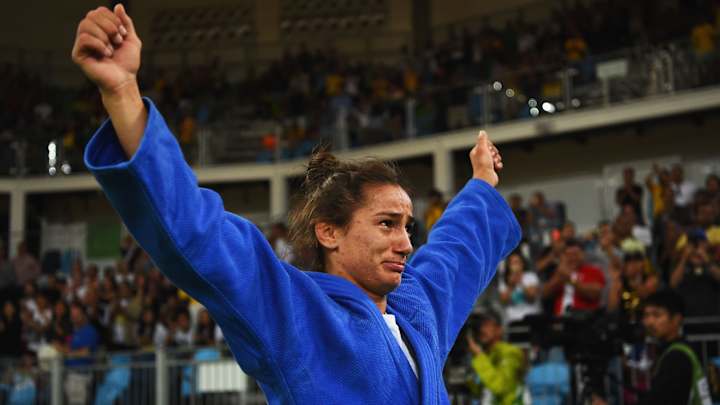 Majlinda Kelmendi’s judo gold gives Kosovo first Olympic medal