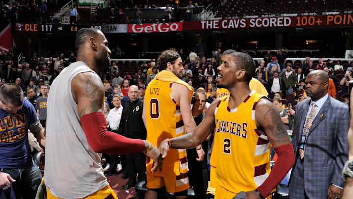 LeBron powers high-octane Cavs to 117-103 win over Spurs LeBron powers high-octane Cavs to 117-103 win over Spurs